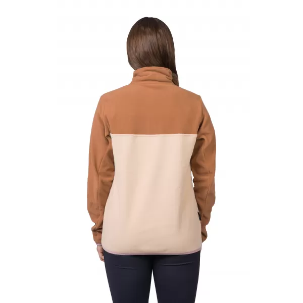  Ženski sweatshirt HANNAH NUKA ARGANOVO ULJE/SMEĐA RIŽA 