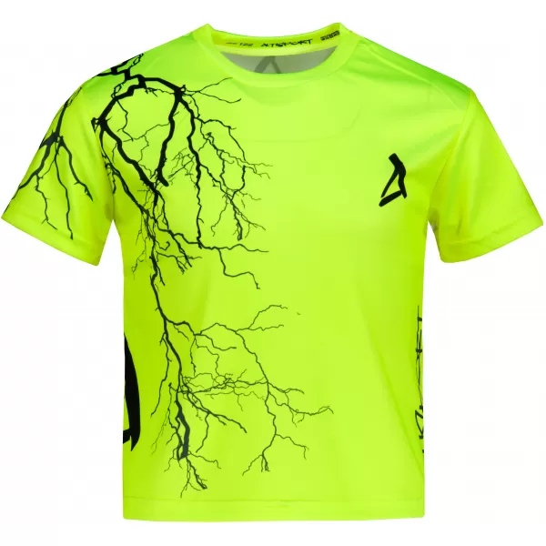  Dječja premium funkcionalna majica ALTISPORT VOJ/ALK004TR01 NEON ŽUTA 