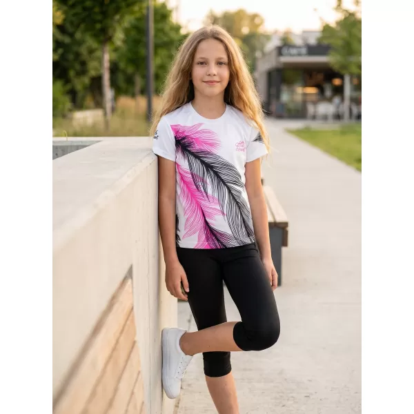  Dječja premium funkcionalna majica ALTISPORT VOJ/ALK001TR01 BIJELA 