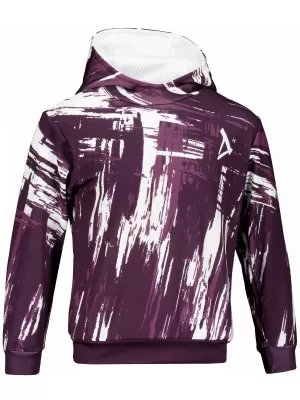 Dječja vrhunska funkcionalna majica ALTISPORT VOJ/ALK010MI01 LJUBIČASTA/BIJELA