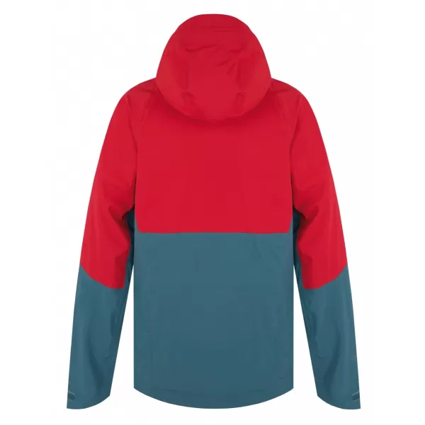  Muška hardshell jakna HUSKY NICCO M CRVENO/TIRKIZNO 