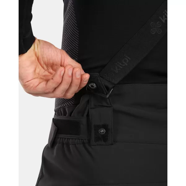  Muške softshell skijaške hlače KILPI RHEA-M WM0409KI CRNA 