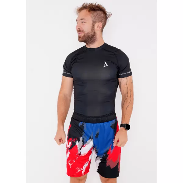  Muške premium funkcionalne kratke hlače bez džepova ALTISPORT VOJ/ALM036KRA02 PRUGE 