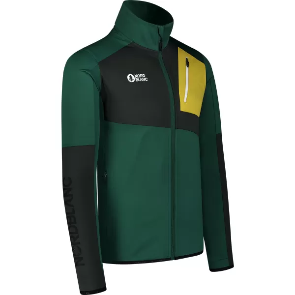  Muški powerfleece duks NORDBLANC RIVER ZELENA 