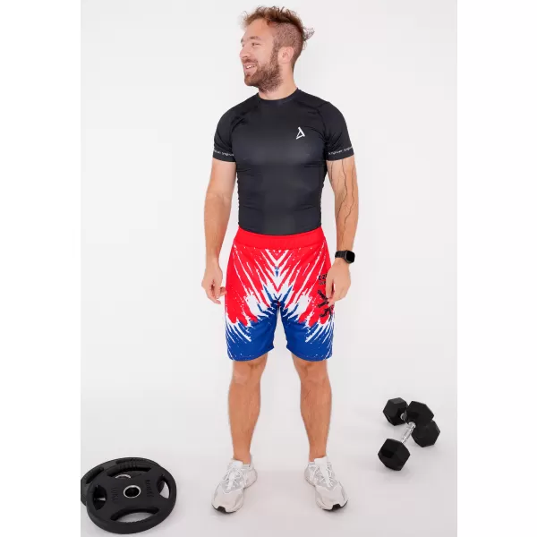  Muške premium funkcionalne kratke hlače bez džepova ALTISPORT VOJ/ALM036KRA02 LAV 