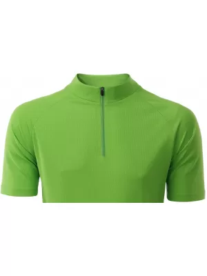 Muški biciklistički dres ALTISPORT NoPrint NP/ALM215NJ ZELENA LIMETA