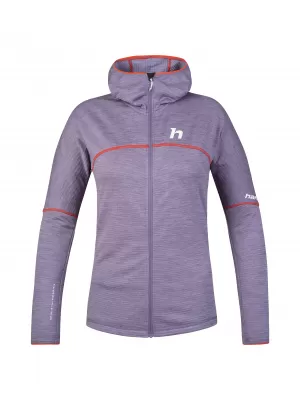 Ženski sweatshirt HANNAH MEDA HOODY LAVANDA SIVA MEL