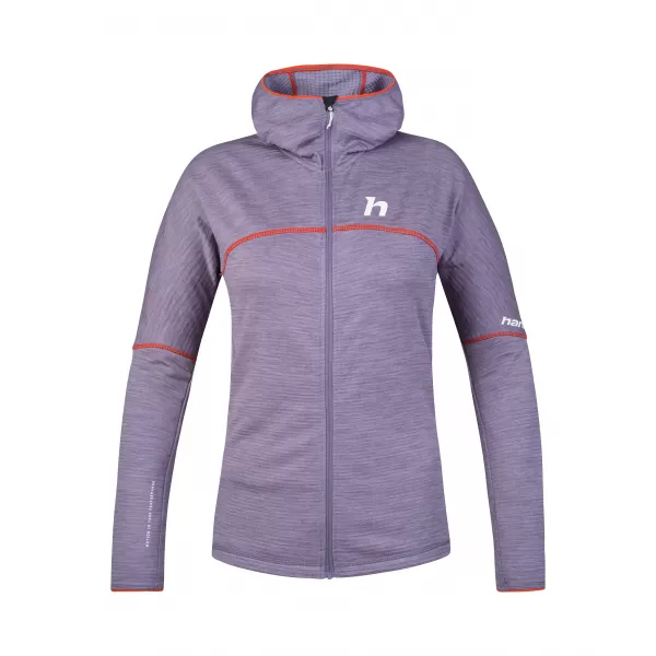  Ženski sweatshirt HANNAH MEDA HOODY LAVANDA SIVA MEL 