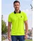 Muška funkcionalna majica kratkih rukava s vrhunskom kragnom ALTISPORT VOJ/ALM000TR05 NEON ŽUTA