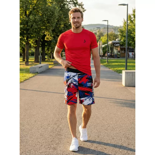  Muške premium funkcionalne kratke hlače bez džepova ALTISPORT VOJ/ALM036KRA02 ČEŠKI 