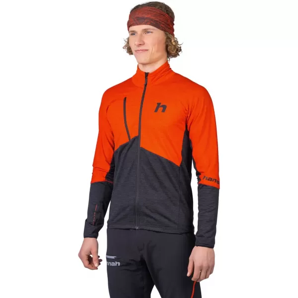  Muški sweatshirt HANNAH NIRO PIKANTNA NARANČA/ANTRACIT MEL 