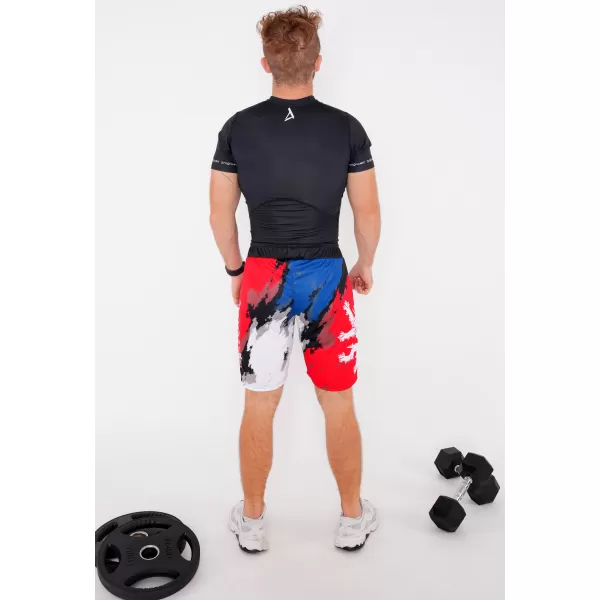  Muške premium funkcionalne kratke hlače bez džepova ALTISPORT VOJ/ALM036KRA02 PRUGE 