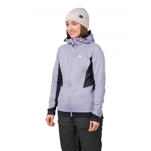  Ženski sweatshirt HANNAH NELA HOODY AURA LAVANDE/ANTRACIT 