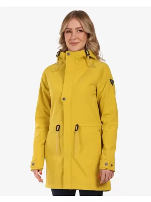 Ženski softshell kaput KILPI LASIKA-W WL0136KI ZLATNI