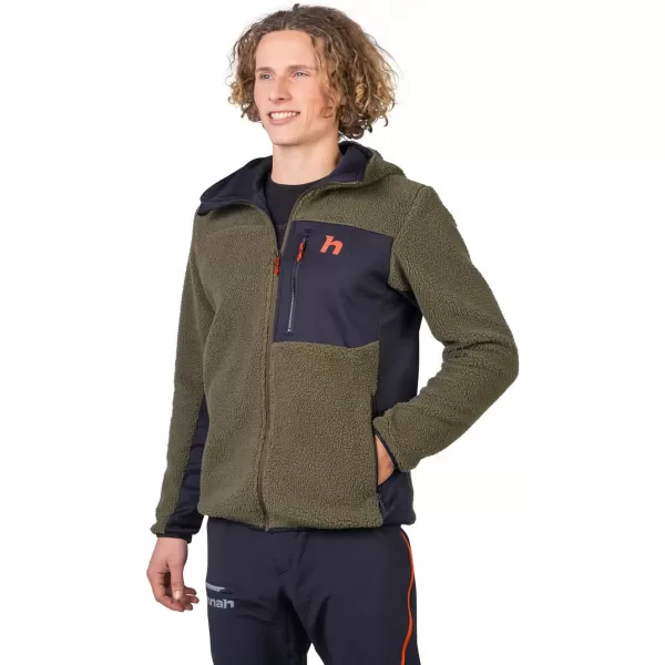  Muški sweatshirt HANNAH KODIAK HOODY BRŠLJAN ZELENA/ANTRACIT 