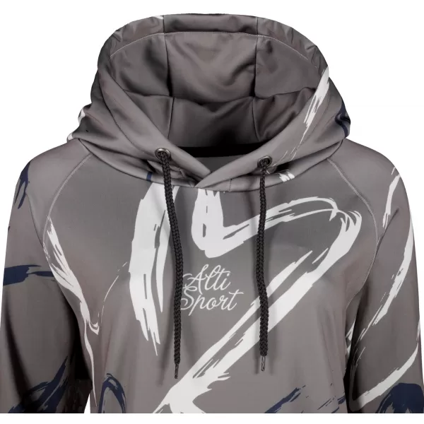  Ženski funkcionalni produljeni sweatshirt premium ALTISPORT VOJ/ALW049MI03 SIVA 