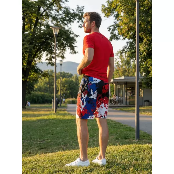  Muške premium funkcionalne kratke hlače bez džepova ALTISPORT VOJ/ALM036KRA02 MRLJE 