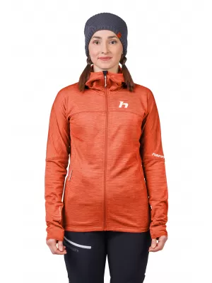 Ženski sweatshirt HANNAH MEDA HOODY LJUTA NARANČASTA MEL