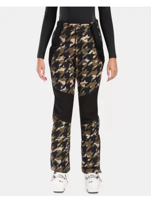 Ženske softshell skijaške hlače KILPI TORIEN-W WL0407KI KAKI
