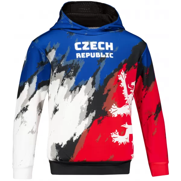  Dječja vrhunska funkcionalna majica ALTISPORT VOJ/ALK036MI01 PLAVO/CRVENO 