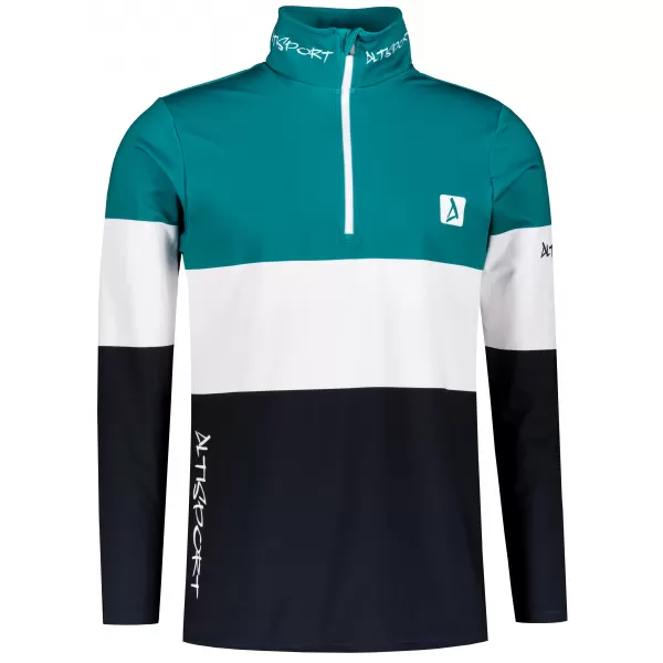  Muška premium funkcionalna termo majica ALTISPORT VOJ/ALM051TER03 KEROZIN/CRNA 
