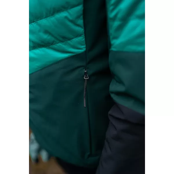  Ženska sportska jakna NORDBLANC ICEBERGS NBWJL8112 TAMNO ZELENA 