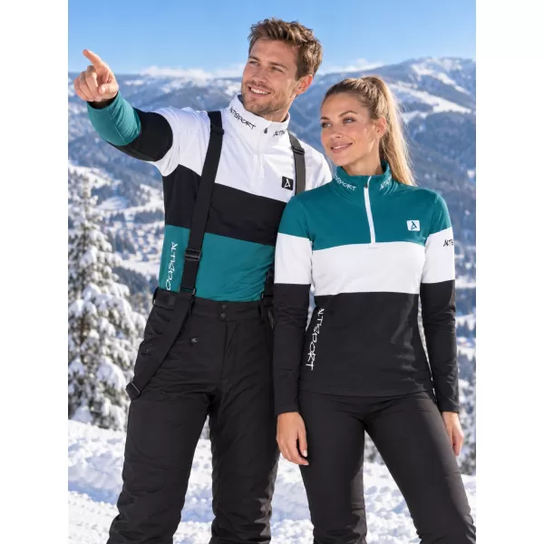  Ženska premium funkcionalna termo majica ALTISPORT VOJ/ALW051TER03 KEROZIN-CRNA 