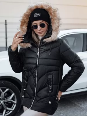 Ženska jakna DSTREET MELOMA TY4713 CRNI