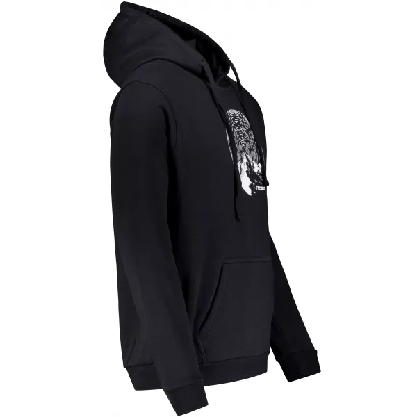  Muški sweatshirt ALTISPORT ALM172JN796 CRNO-BIJELO 