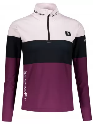 Ženska premium funkcionalna termo majica ALTISPORT VOJ/ALW051TER03 TAMNOCRVENA