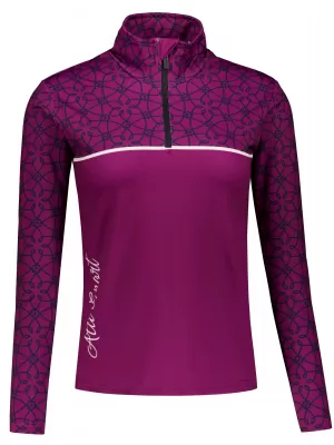 Ženska premium funkcionalna termo majica ALTISPORT VOJ/ALW053TER03 LJUBIČASTA