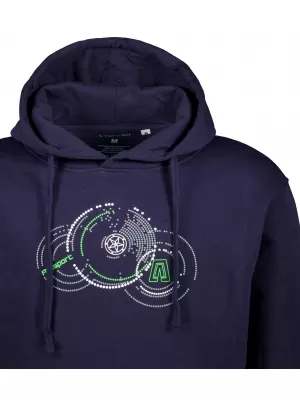 Muški sweatshirt ALTISPORT ALM160JN796 TAMNOPLAVA