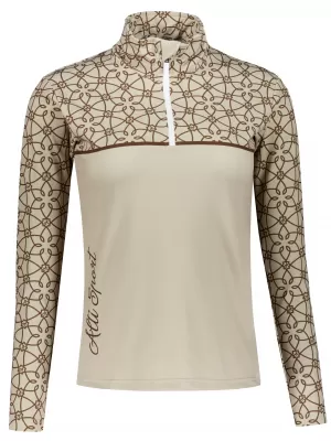 Ženska premium funkcionalna termo majica ALTISPORT VOJ/ALW053TER03 SMEĐA