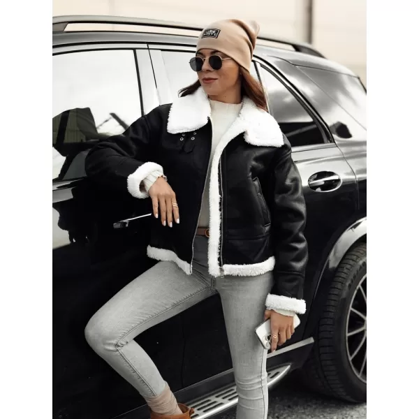  Ženska jakna DSTREET FURBLAZE TY4730 CRNI 
