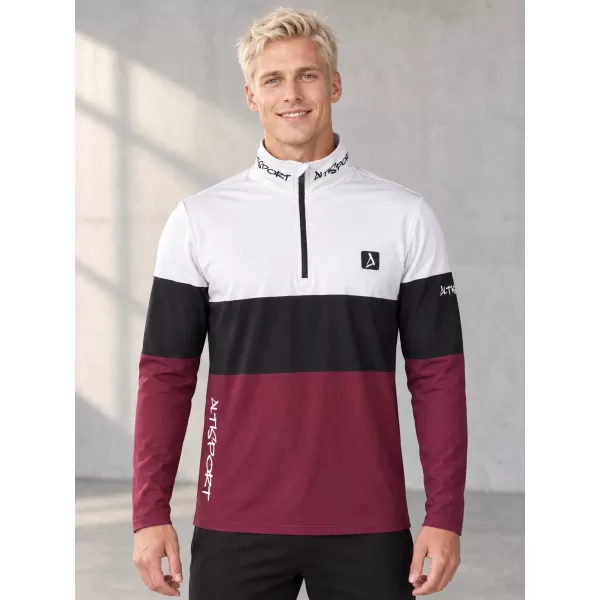  Muška premium funkcionalna termo majica ALTISPORT VOJ/ALM051TER03 TAMNOCRVENA 