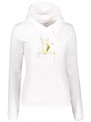 Ženski sweatshirt ALTISPORT ALW091JN795 BIJELA
