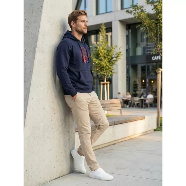  Muški sweatshirt ALTISPORT ALM172JN796 TAMNOPLAVA 