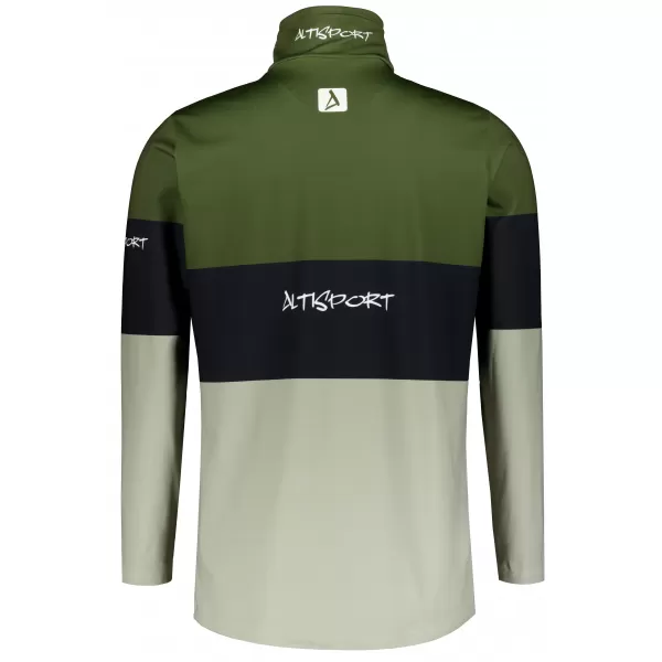  Muška premium funkcionalna termo majica ALTISPORT VOJ/ALM051TER03 KAKI 
