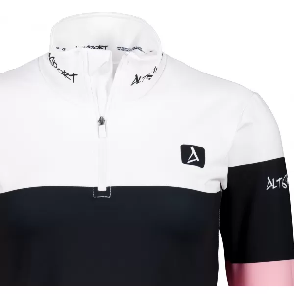  Ženska premium funkcionalna termo majica ALTISPORT VOJ/ALW051TER03 BIJELO RUŽIČASTO 