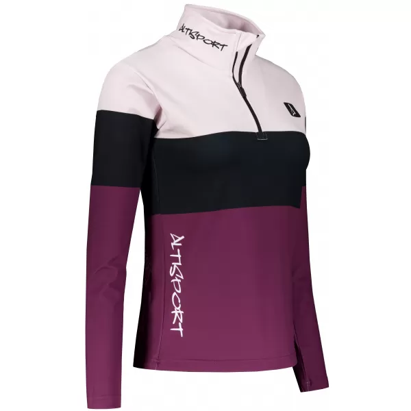  Ženska premium funkcionalna termo majica ALTISPORT VOJ/ALW051TER03 TAMNOCRVENA 