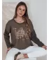 Košulja DSTREET LOVEGLOW RY2698 KARAMELA