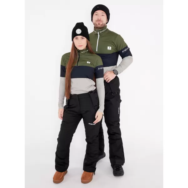  Muška premium funkcionalna termo majica ALTISPORT VOJ/ALM051TER03 KAKI 