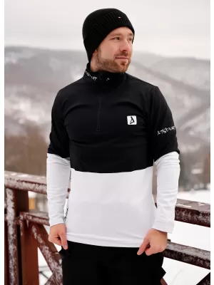 Muška premium funkcionalna termo majica ALTISPORT VOJ/ALM051TER03 CRNO-BIJELO