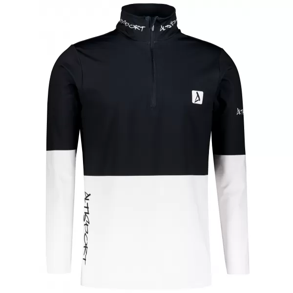  Muška premium funkcionalna termo majica ALTISPORT VOJ/ALM051TER03 CRNO-BIJELO 