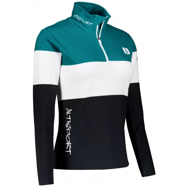  Ženska premium funkcionalna termo majica ALTISPORT VOJ/ALW051TER03 KEROZIN-CRNA 