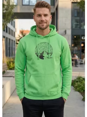 Muški sweatshirt ALTISPORT ALM172JN796 VAPNO