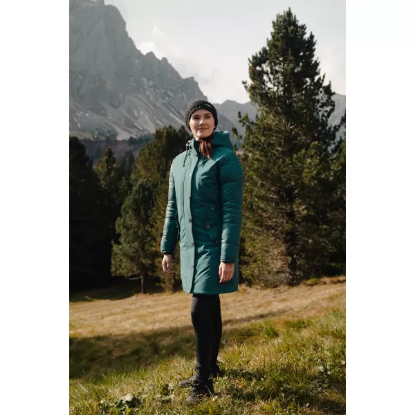  Ženski zimski kaput NORDBLANC WARMHUG NBWJL8073 TAMNO ZELENA 