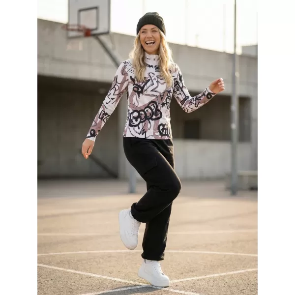  Ženska premium funkcionalna termo majica ALTISPORT VOJ/ALW054TER03 BIJELO SIVA 