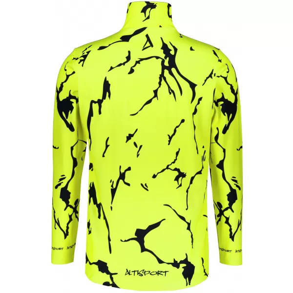  Muška premium funkcionalna termo majica ALTISPORT VOJ/ALM052TER03 NEON ZELENA 