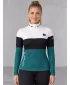 Ženska premium funkcionalna termo majica ALTISPORT VOJ/ALW051TER03 BIJELO ZELENA